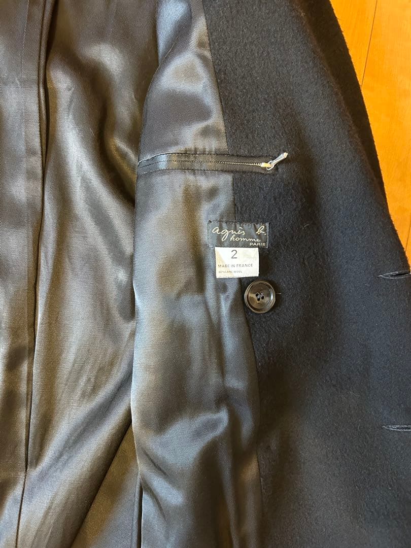 [専用]agnes b.hommeアニエスベー　カシミヤウール ピーコート