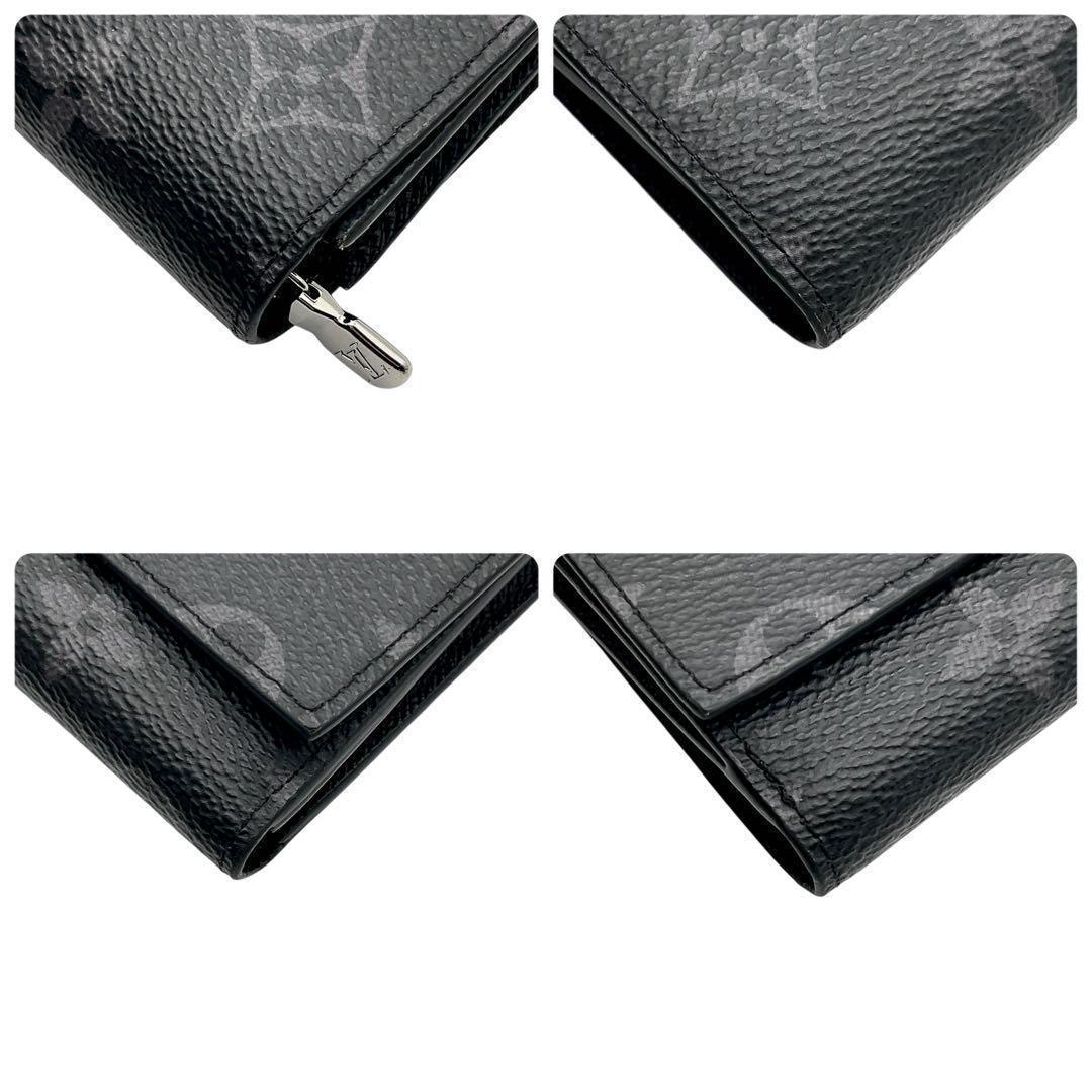 【最高峰美品】ルイヴィトン モノグラム エクリプス ヴィクターウォレットIC搭載