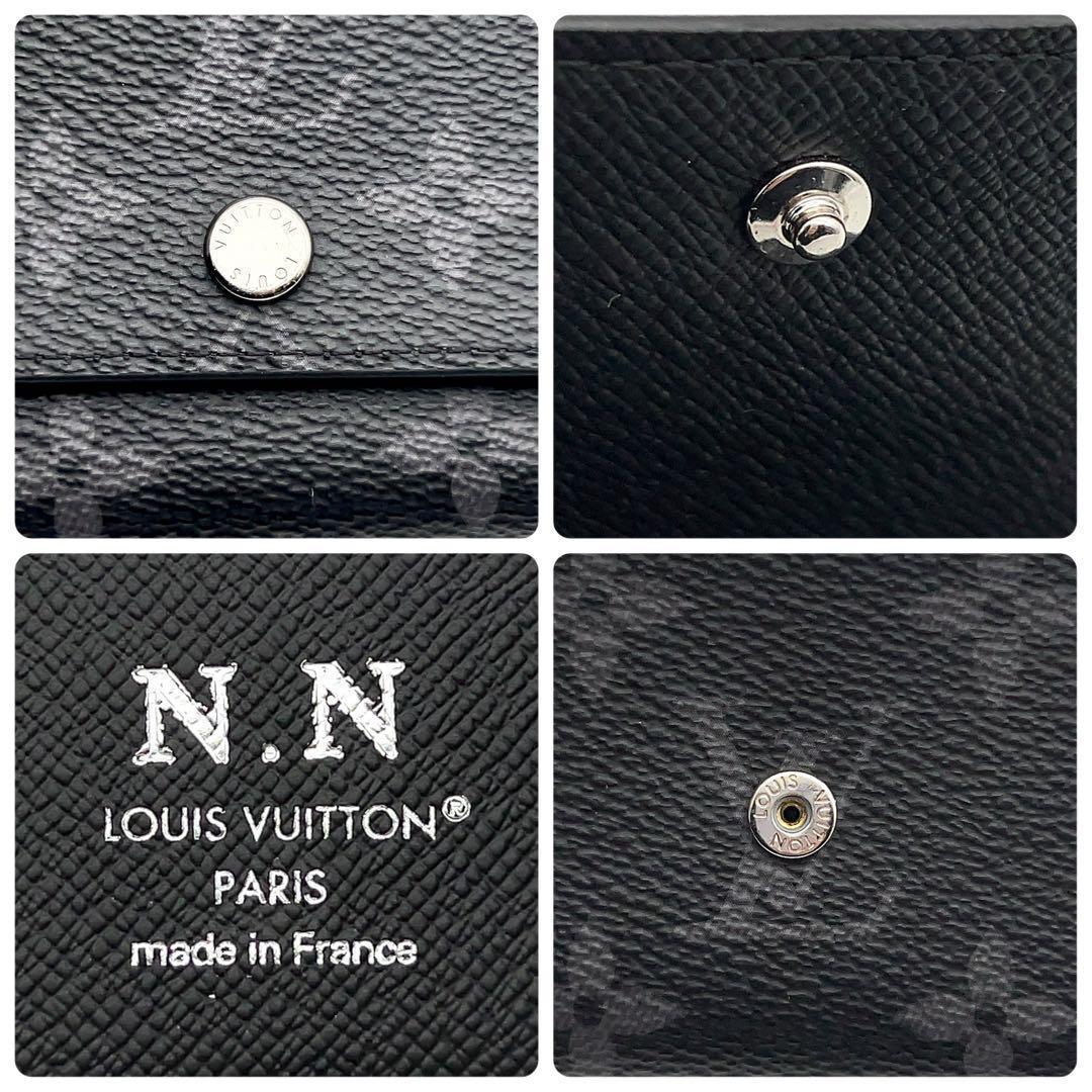【最高峰美品】ルイヴィトン モノグラム エクリプス ヴィクターウォレットIC搭載