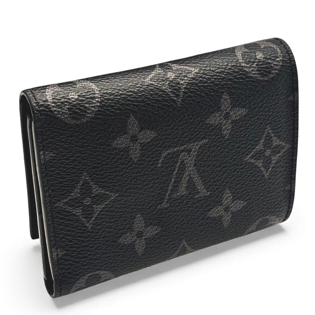 【最高峰美品】ルイヴィトン モノグラム エクリプス ヴィクターウォレットIC搭載