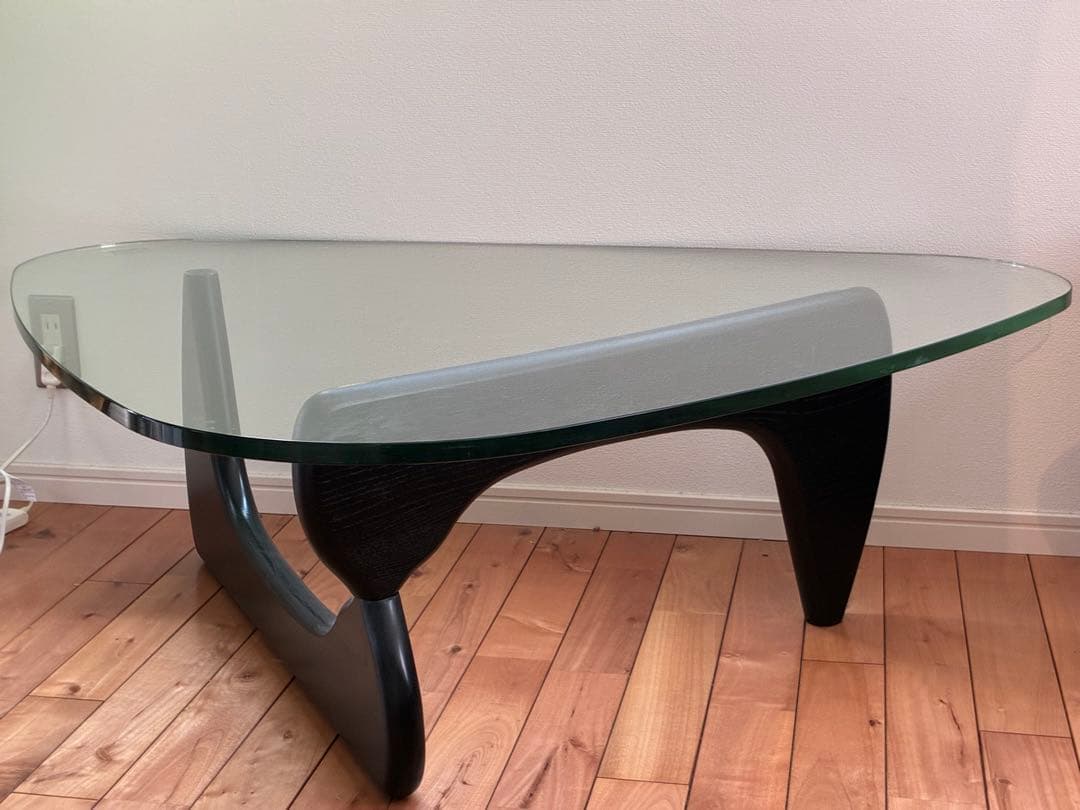 【直接取引限定】大塚家具 イサムノグチ リプロダクト ガラス テーブル