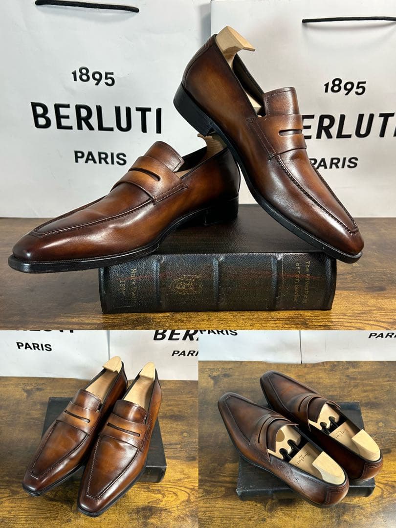 ほぼ新品　約37万円　Berluti アンディ デムジュール ローファー 10