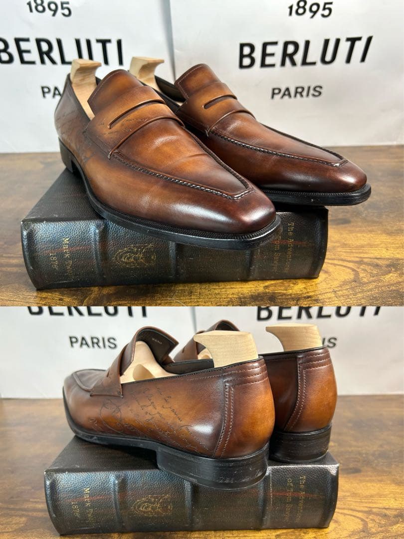ほぼ新品　約37万円　Berluti アンディ デムジュール ローファー 10