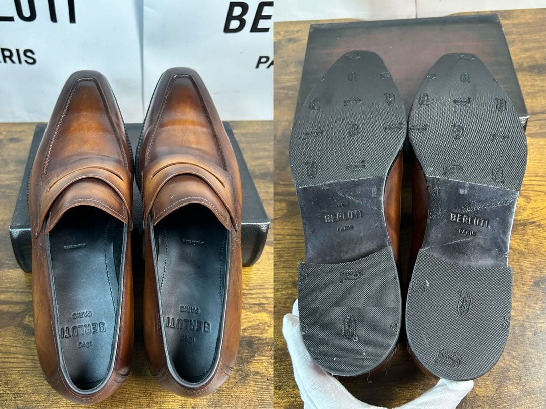 ほぼ新品　約37万円　Berluti アンディ デムジュール ローファー 10