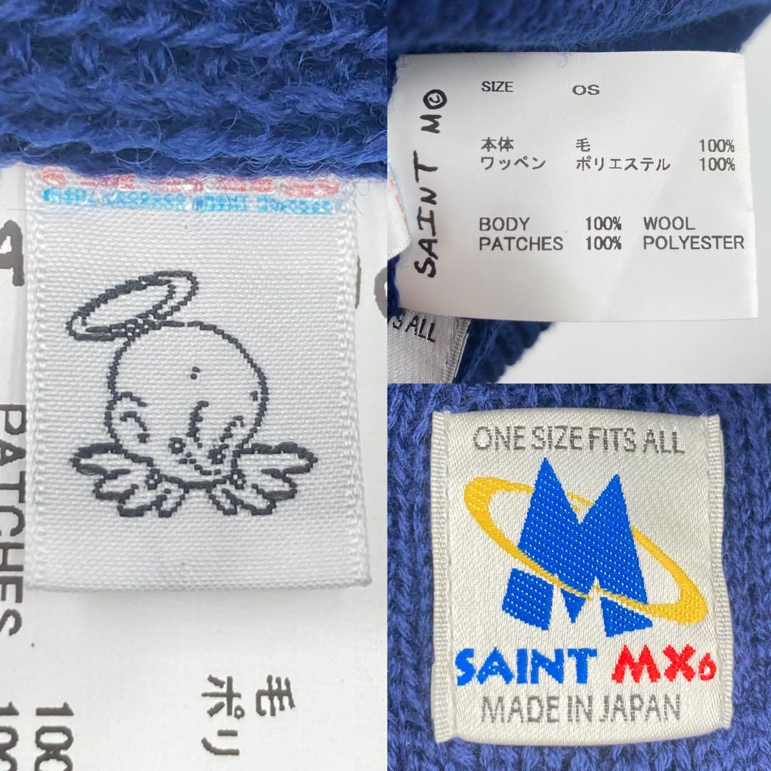 未使用級SAINT Mxxxxxx Knit Cap_Saint \"Navy\"