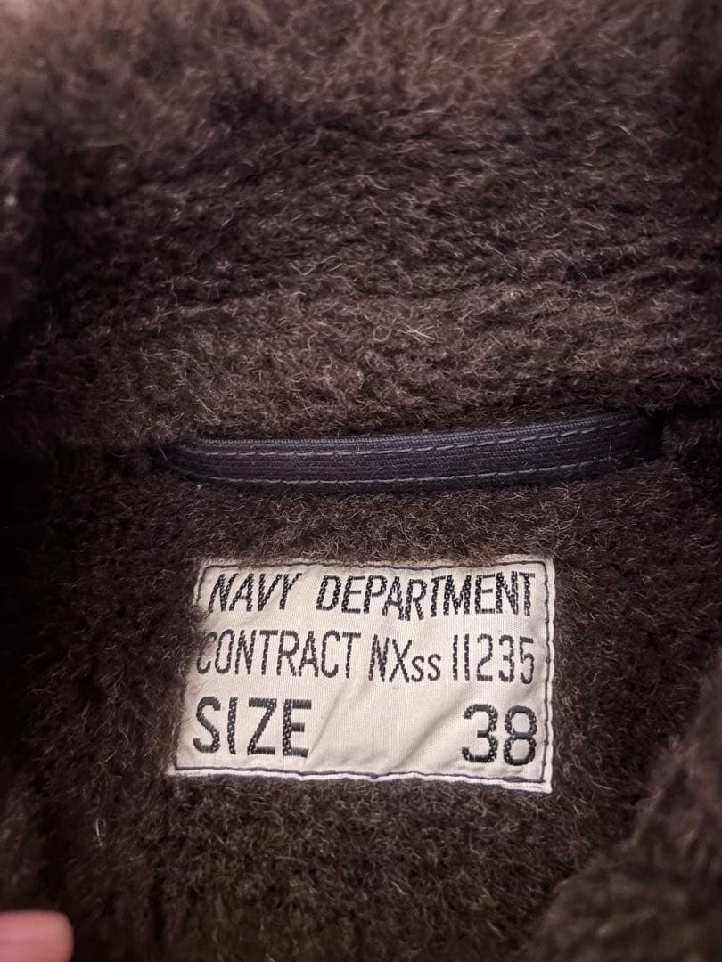 希少！N1デッキジャケットネイビー