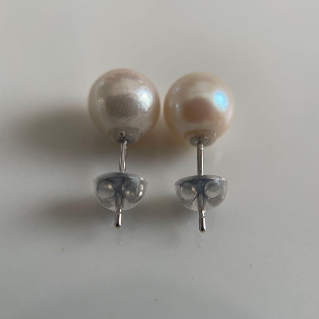 宇和島産 あこや本真珠 パール ピアス プラチナ製（真珠 ピアス）pt900
