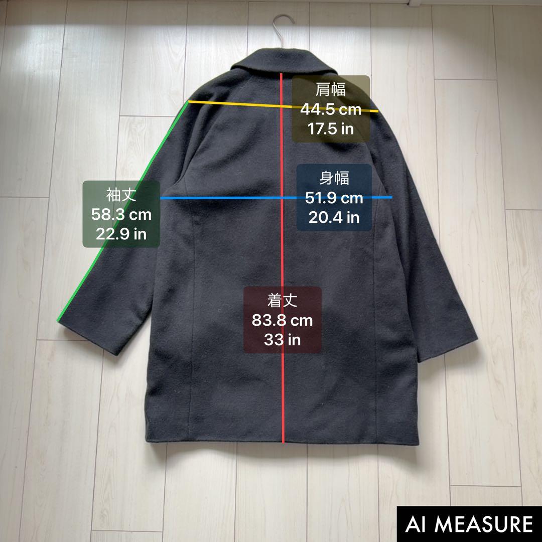 希少✨ドゥーズィエムクラス　金ボタン　Short Double コート　カシミヤ