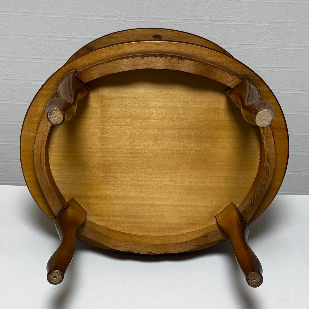 アンティークチェスト 猫脚 4段チェスト 木製 彫刻 ロココ調 サイドチェスト