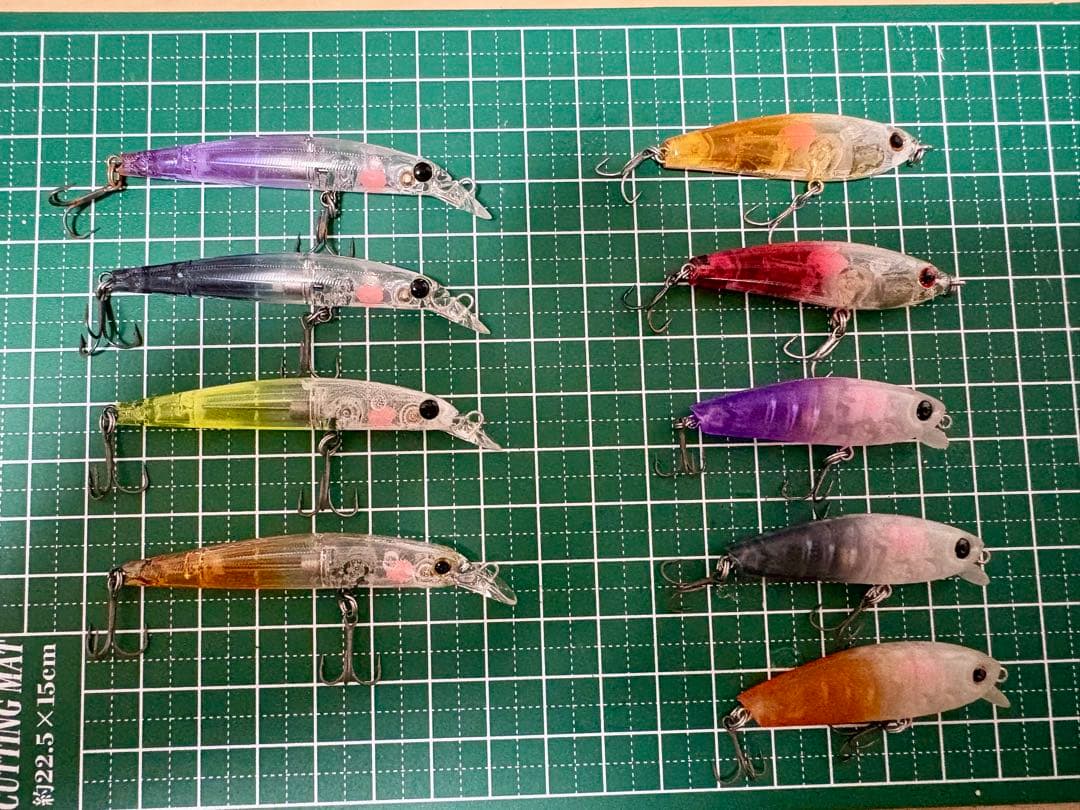 ジップベイツ　リプル45f ラファエル　リッジスリム60S りんたこカラー