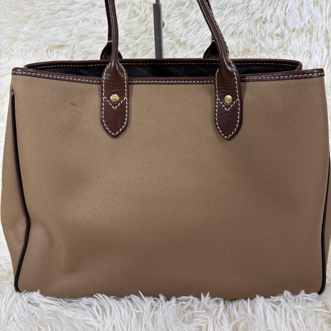 大人気✨　HUNTING WORLD　トートバッグ　サファリトゥデイ　ブラウン