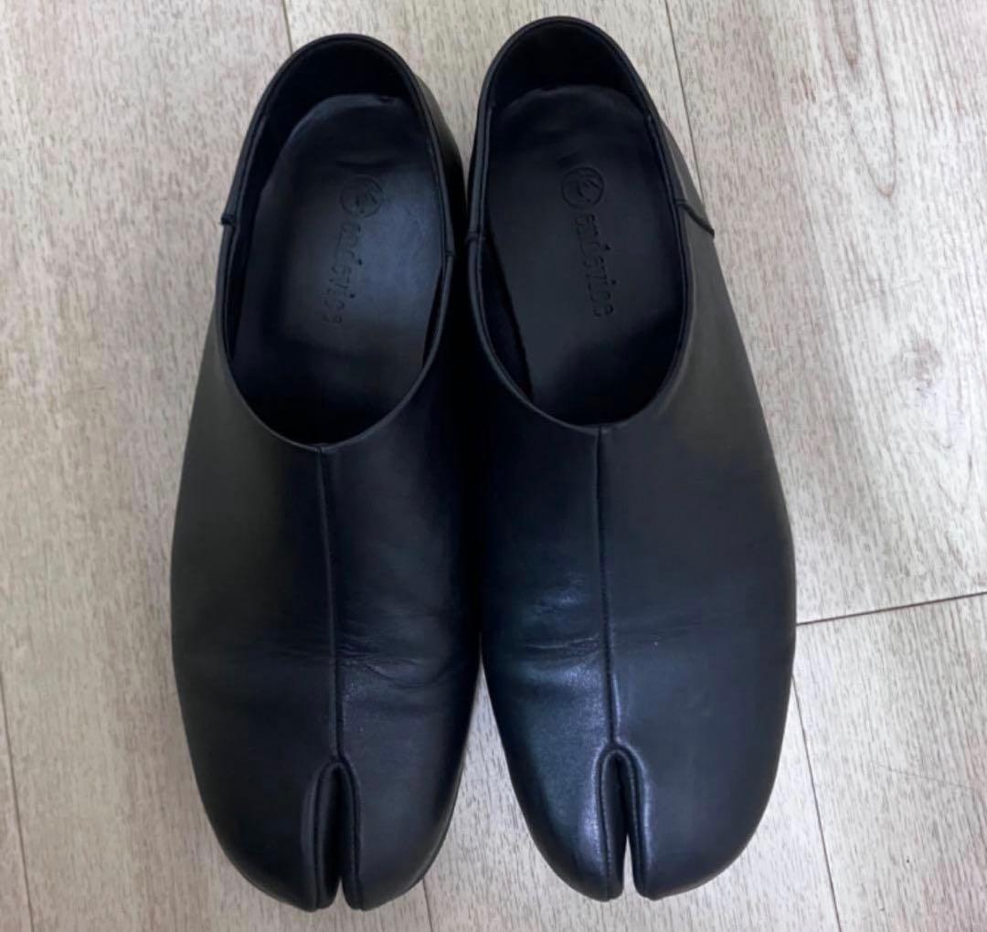 日本製 ブラック 足袋 サイズ44 Endevice バブーシュ