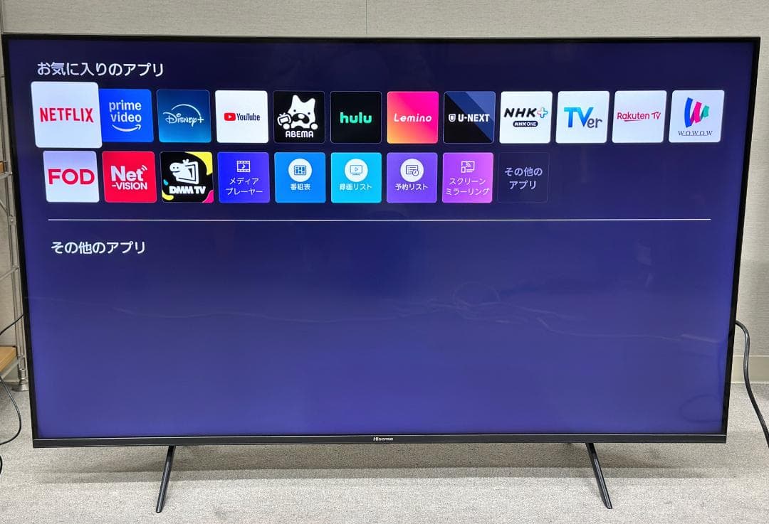 Hisense/ハイセンス■4K液晶テレビ　50E7H　50インチ　2024年製
