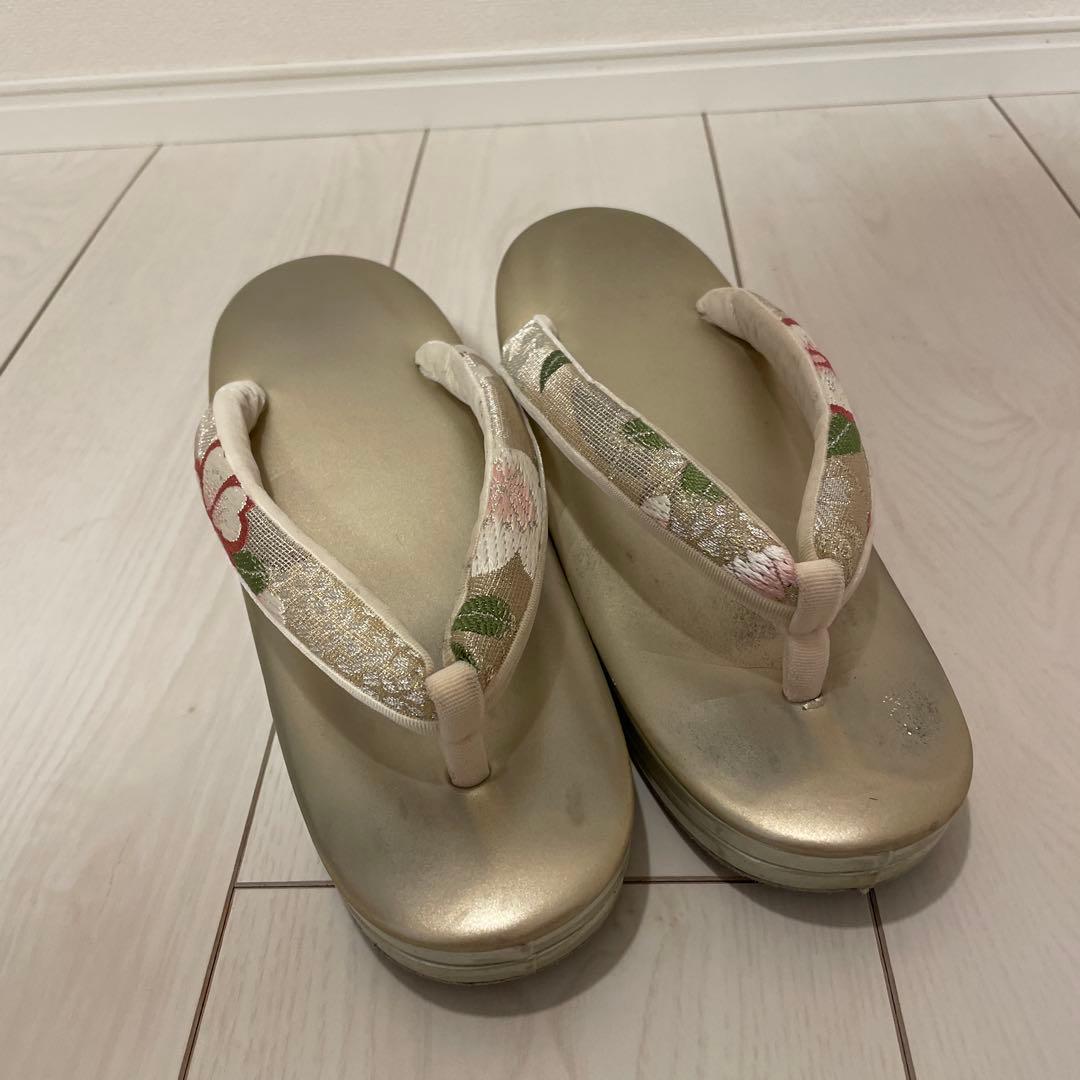 うさぎ【京都きもの友禅】　成人式　和装　バッグと草履、小物のセット