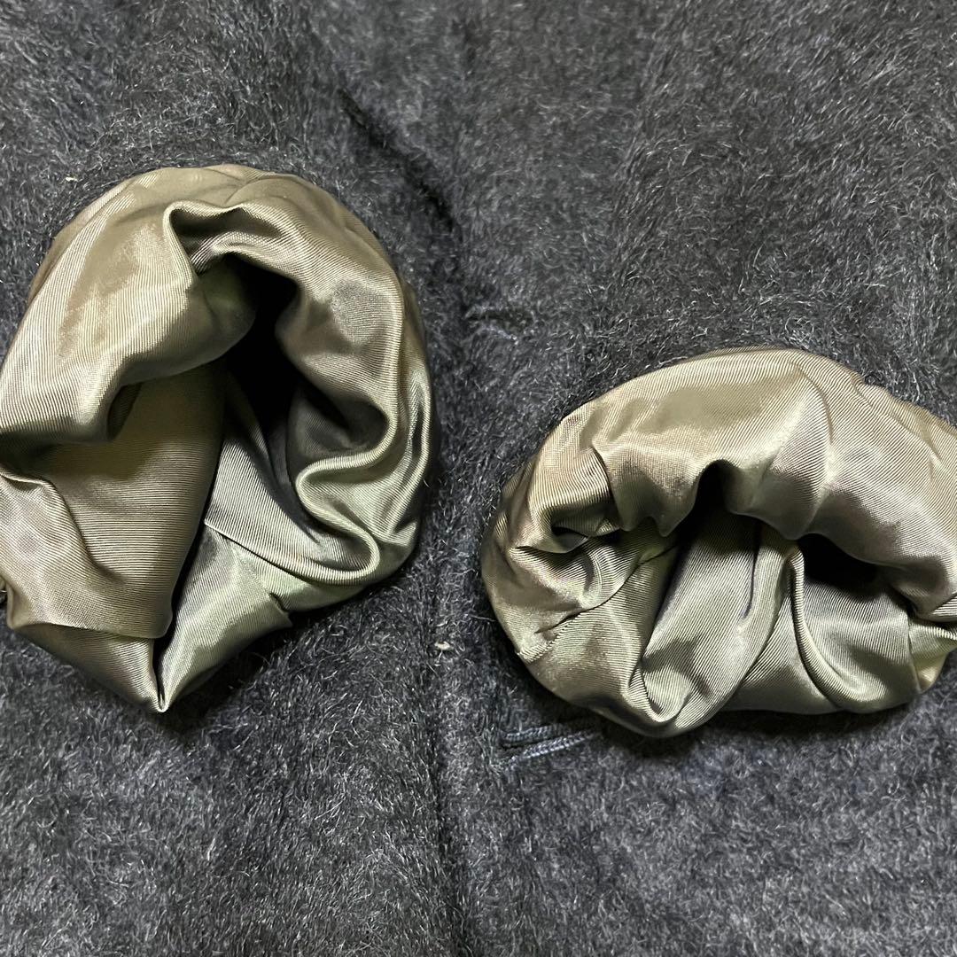 ✨極美品✨希少✨SHAREEF フランネル モヘア コクーンコート ネイビー 1