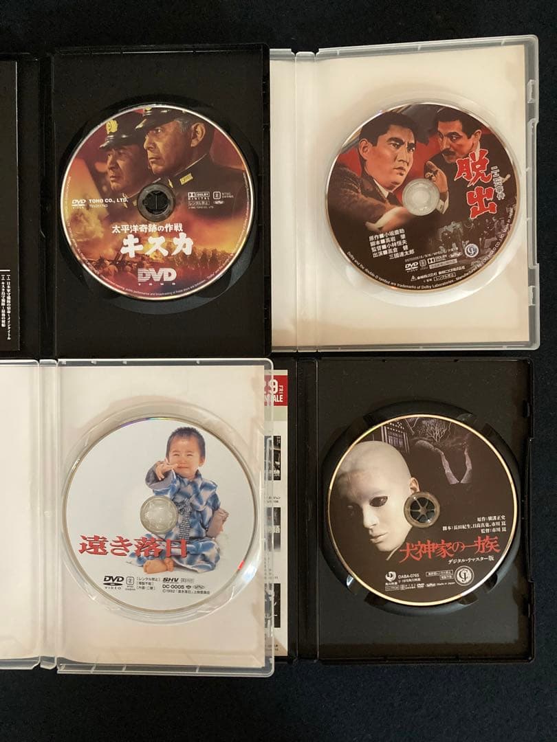 日本映画　DVD 4作品セット