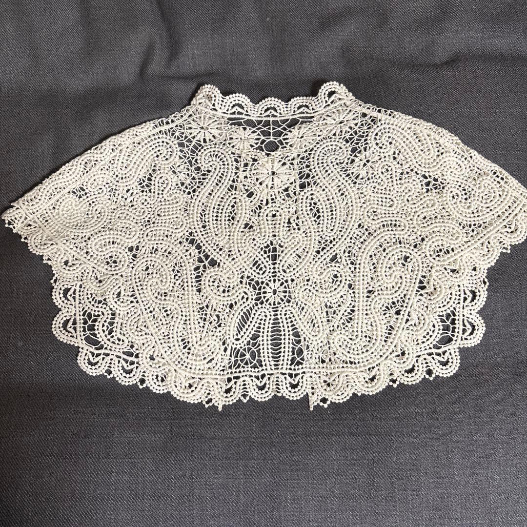 【美品】Ameri LACE COLLAR SET DRESS