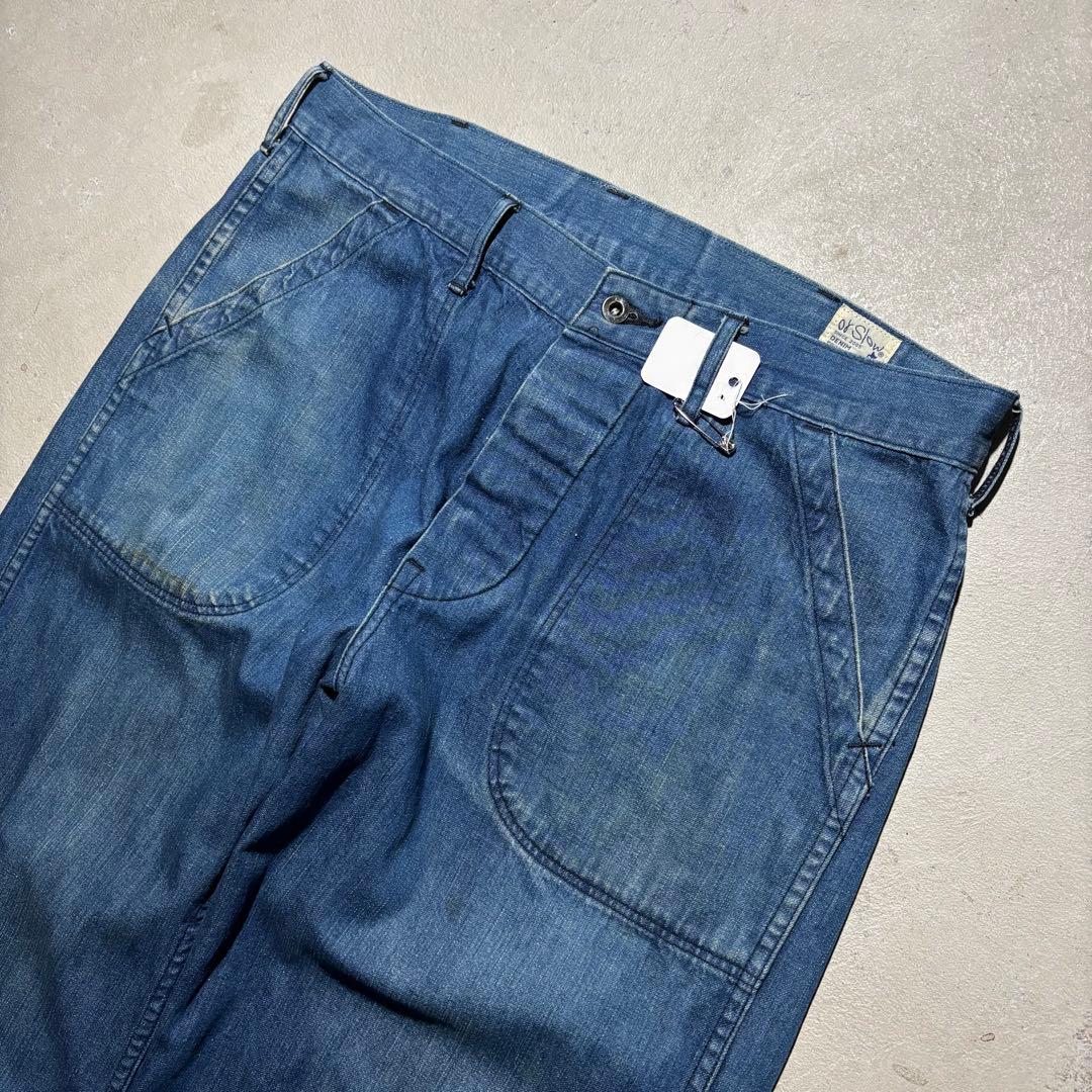 orslow US.NAVY DENIM UTILITY ベイカーパンツ