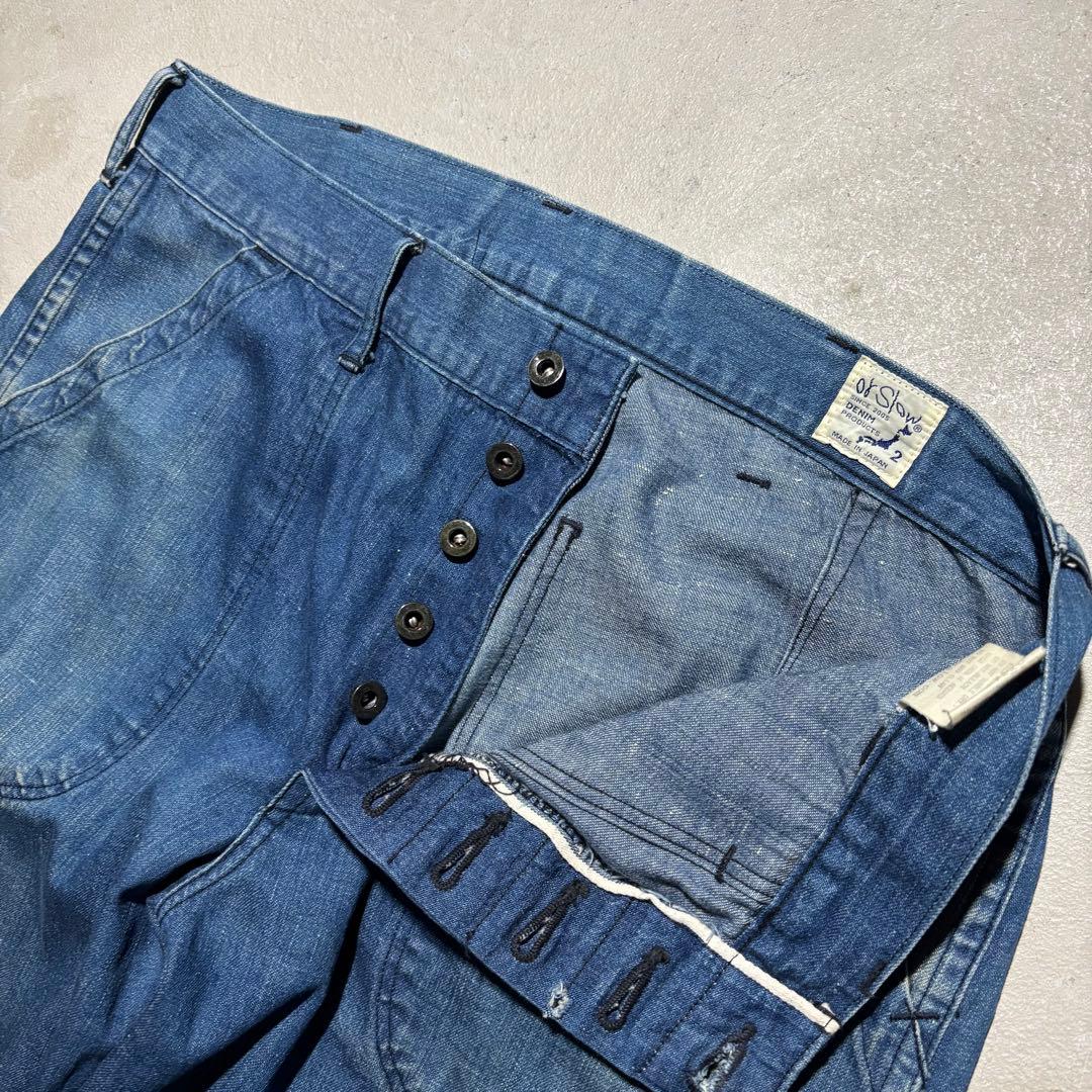 orslow US.NAVY DENIM UTILITY ベイカーパンツ