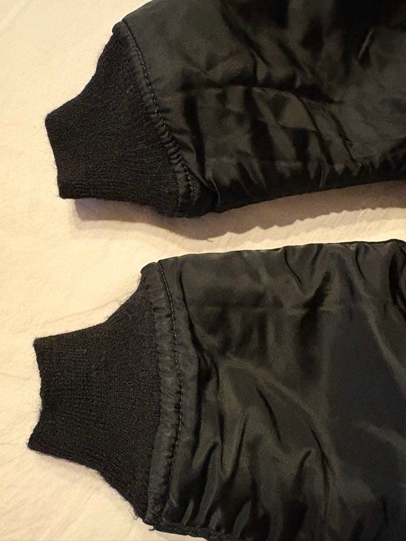 ビンテージ 90s ALPHA MA-1 USA製 BLACK