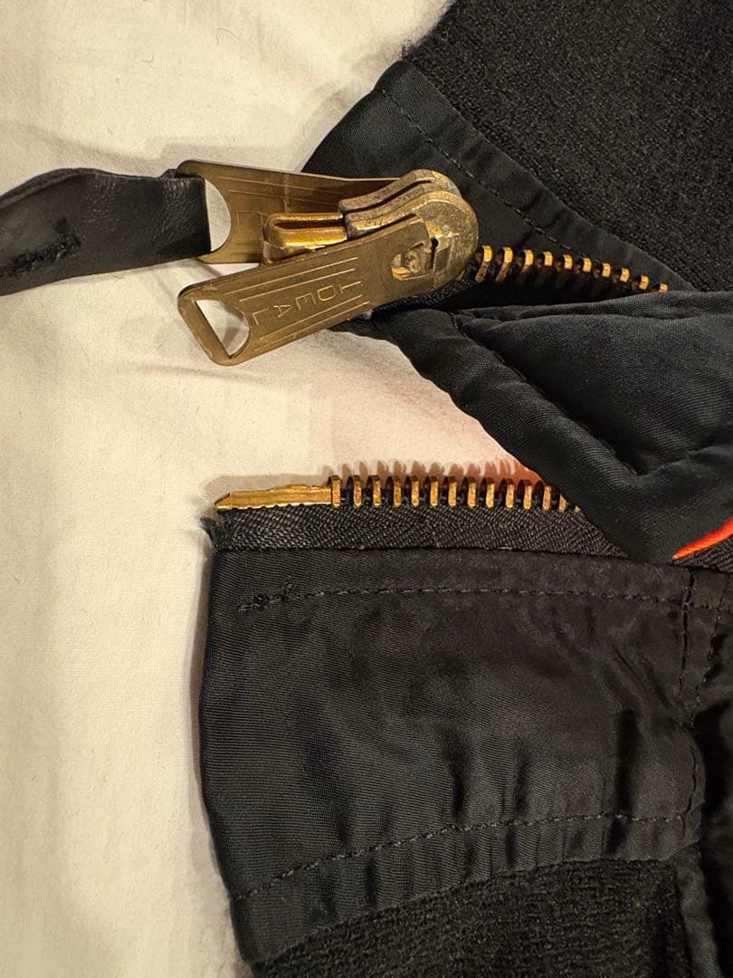 ビンテージ 90s ALPHA MA-1 USA製 BLACK