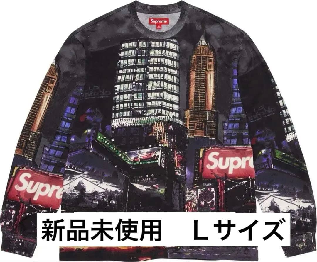 Supreme Skyline Sequin L/S Top 高山