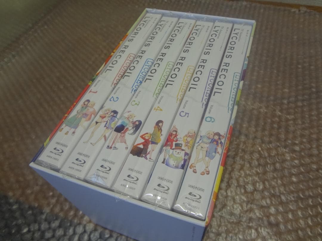 23g ★y リコリス・リコイル 6巻セット 【Blu-ray】収納BOX付き