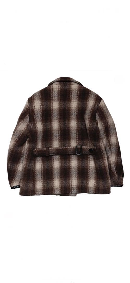 SUBCULTURE OMBRECHECK P-COAT / BROWNサイズ1