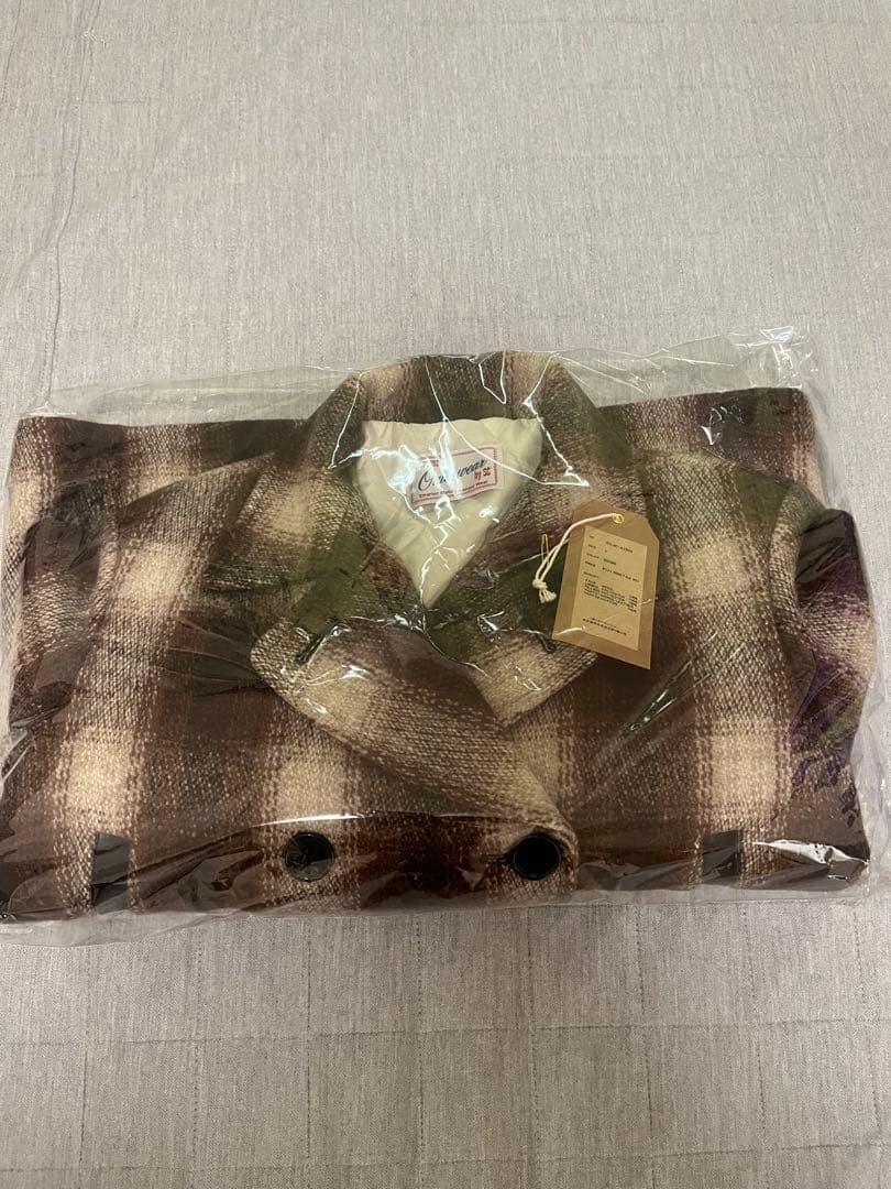 SUBCULTURE OMBRECHECK P-COAT / BROWNサイズ1