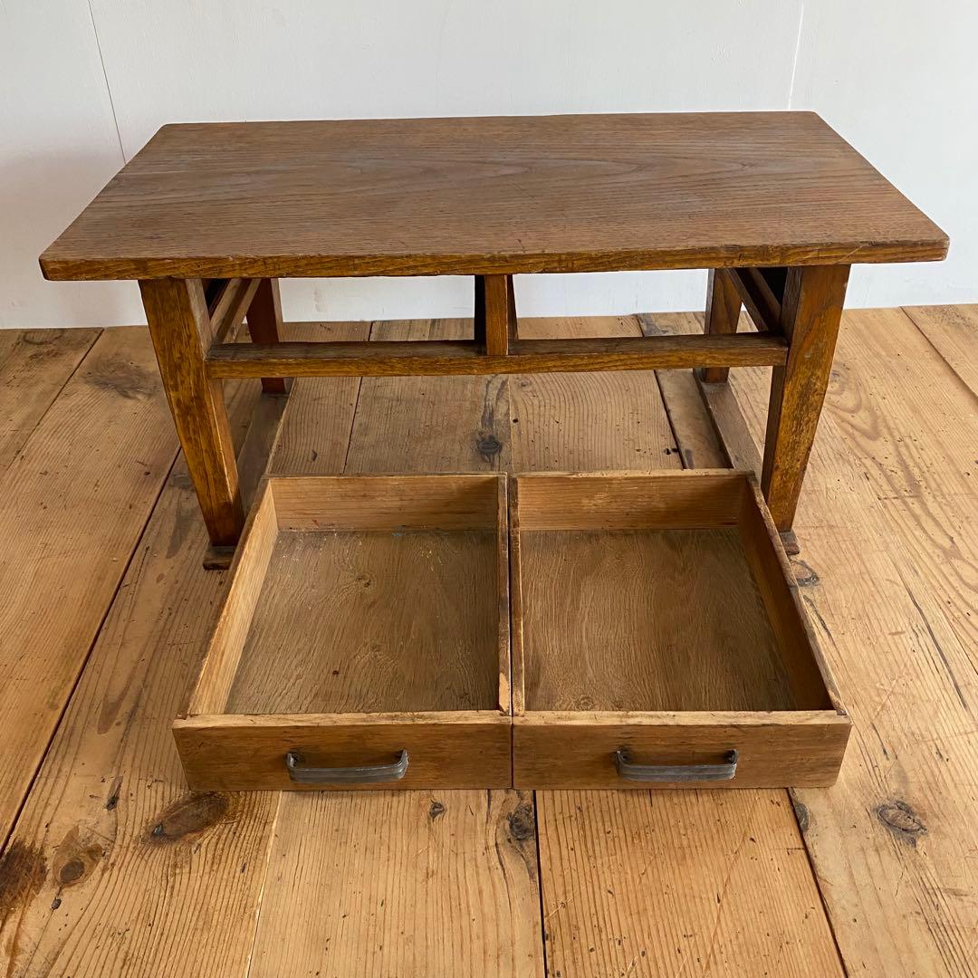 アンティーク ローテーブル 文机 テレビ台 レトロ z853