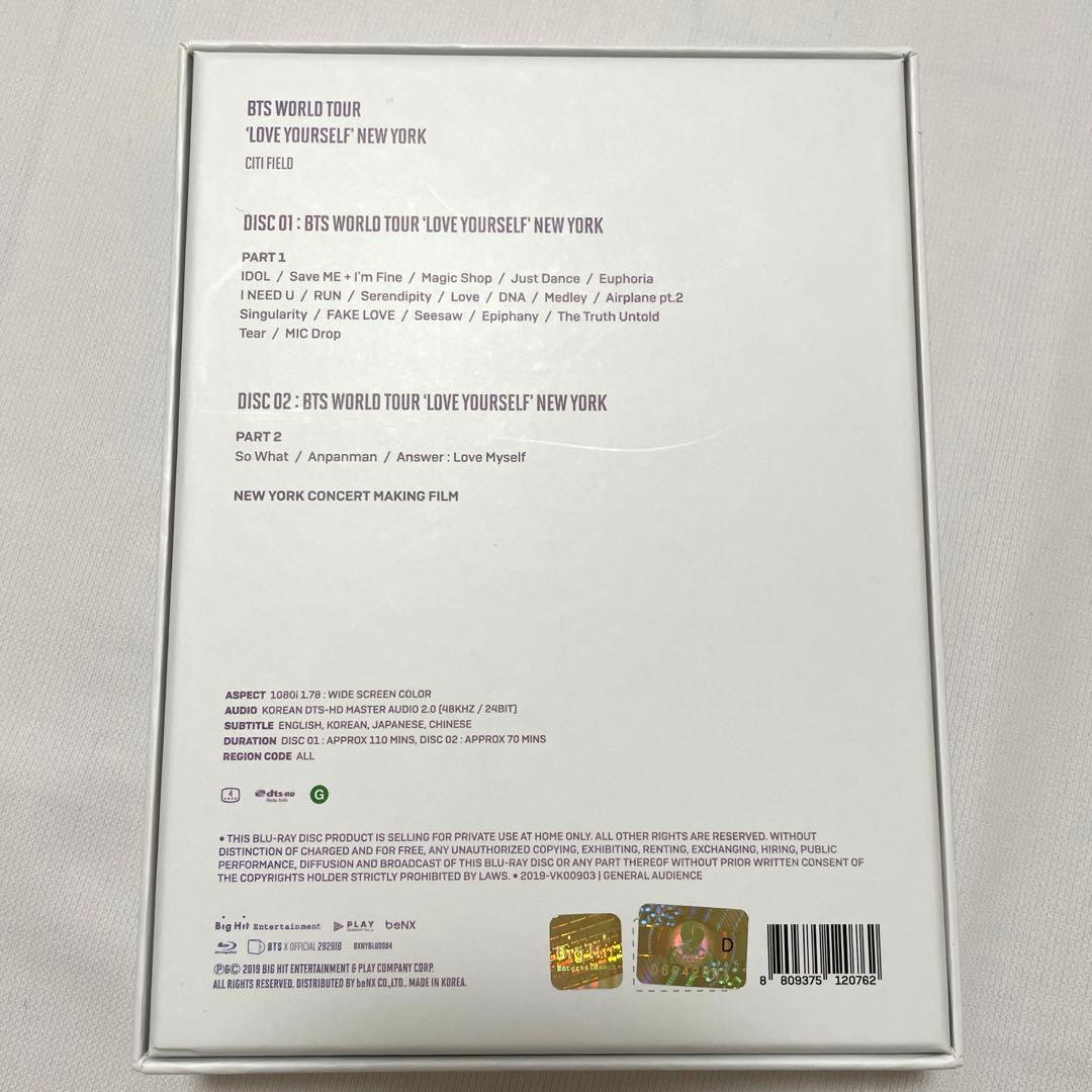 K-POP・アジア BTS LOVE YOUR SELF NEW YORK EUROPE