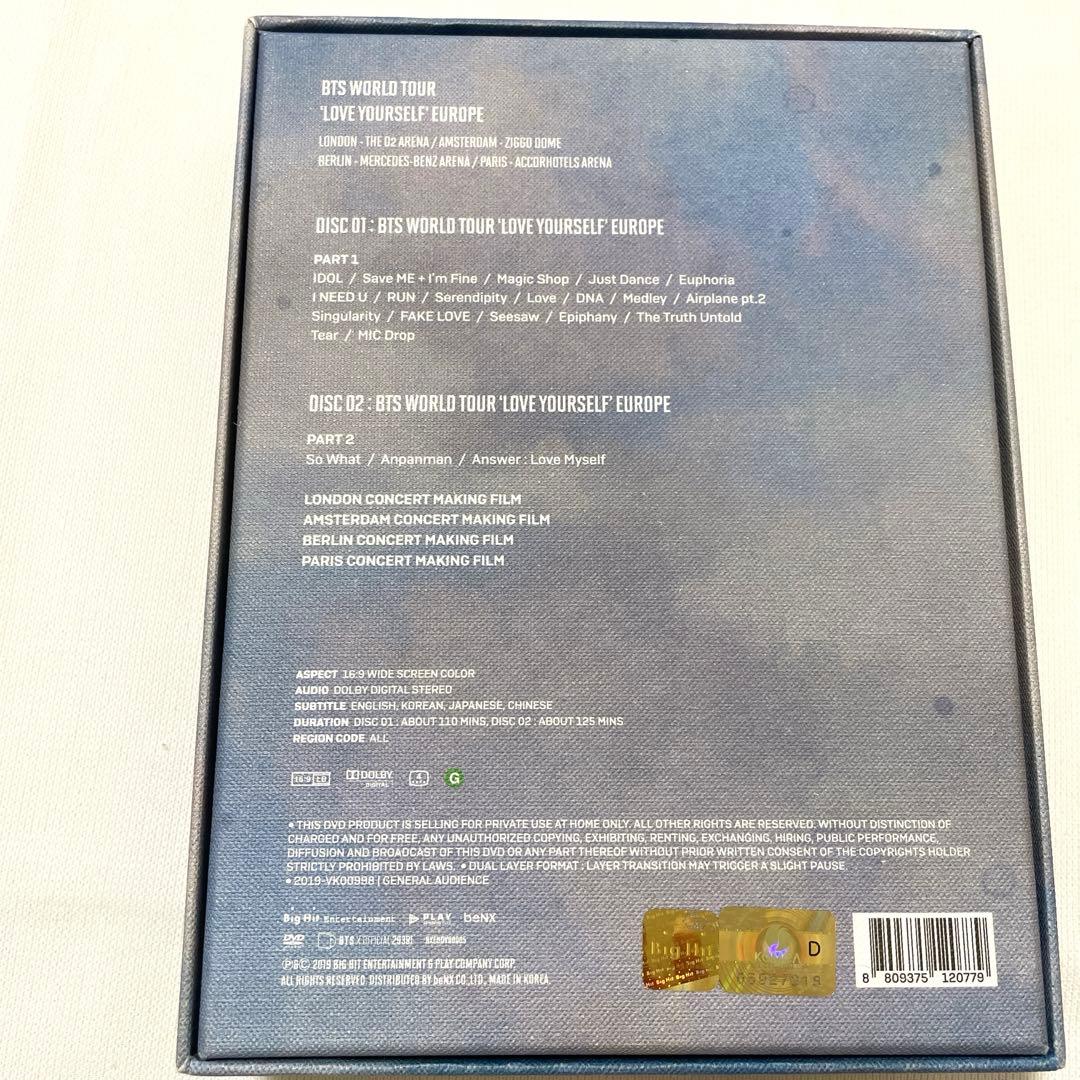 K-POP・アジア BTS LOVE YOUR SELF NEW YORK EUROPE