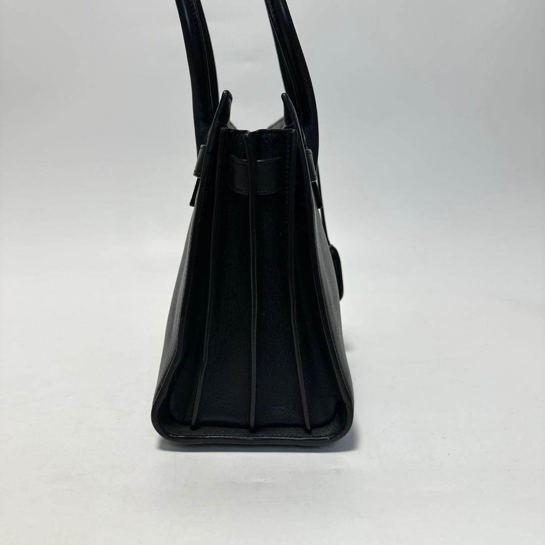q57【極美品】サンローラン　サックドジュール　ベイビー黒　2wayショルダー.