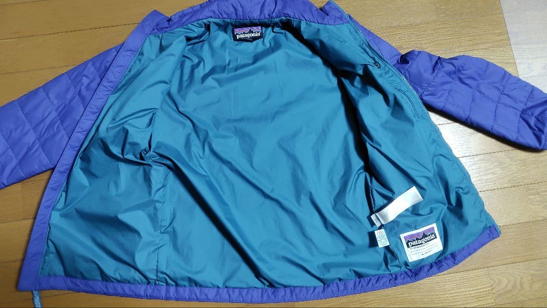 patagonia キッズ XL ナノパフジャケット