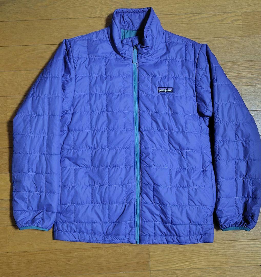 patagonia キッズ XL ナノパフジャケット