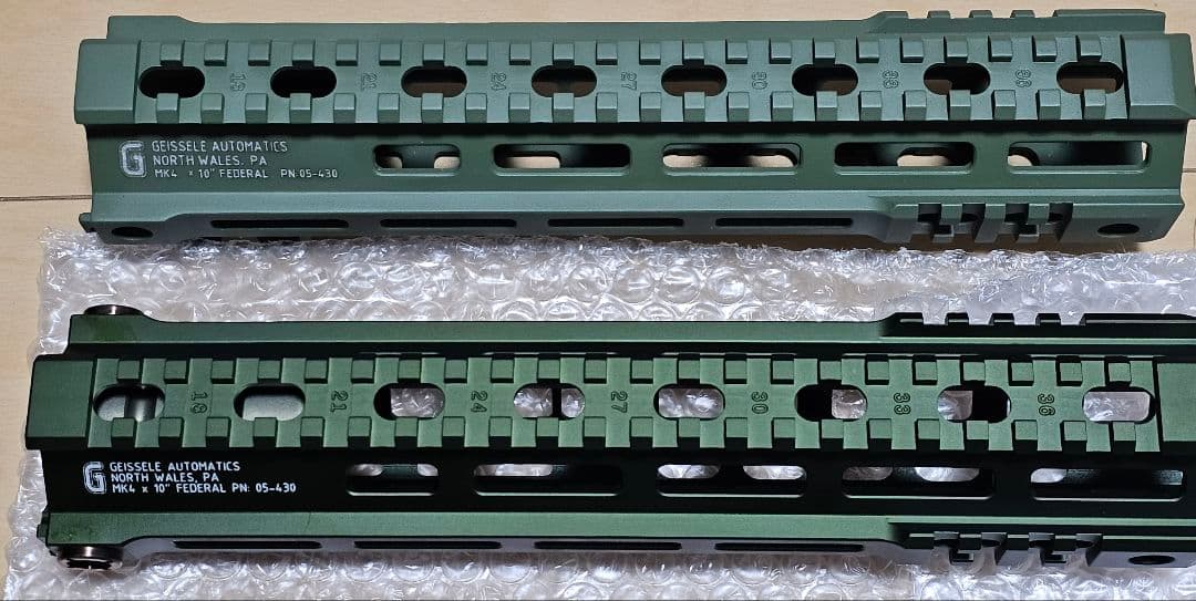 Z-Parts GEISSELE MK4 タイプ ハンドガード 10インチ