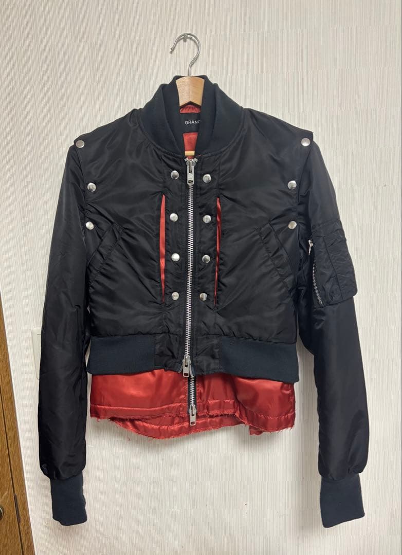 【最安値】GRANCY / Volume Layered Design MA-1