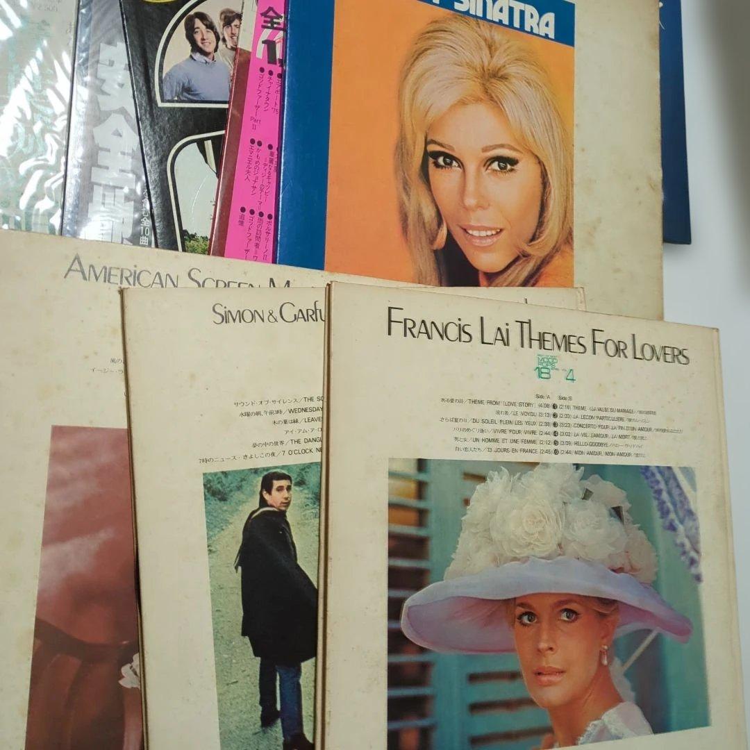 邦楽・洋楽ごちゃまぜ　LP盤レコード38枚まとめセット