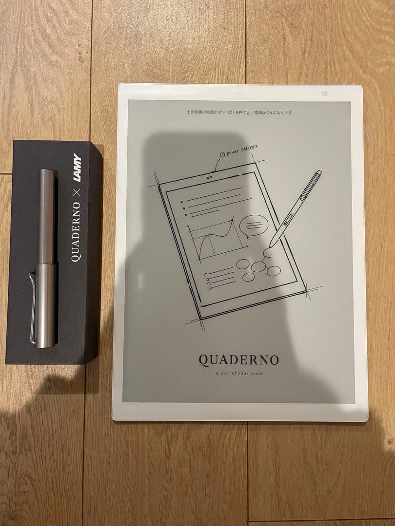 クアデルノ　QUADERNO A4 Gen.2　LAMYペン付 FMVDP41