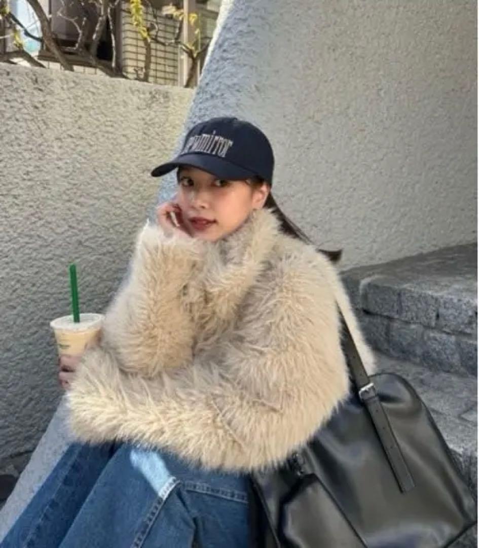 【mystic】ショートファーコート