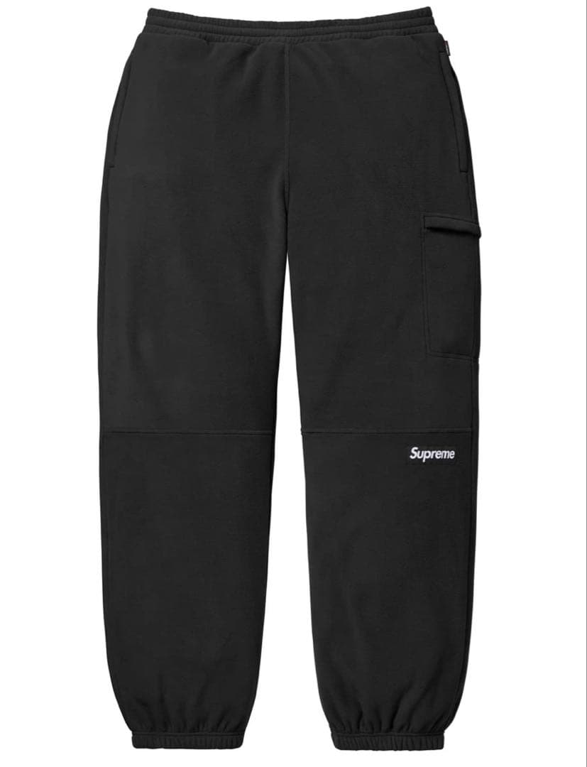 Supreme Polartec Pant Black Lサイズ　25fw