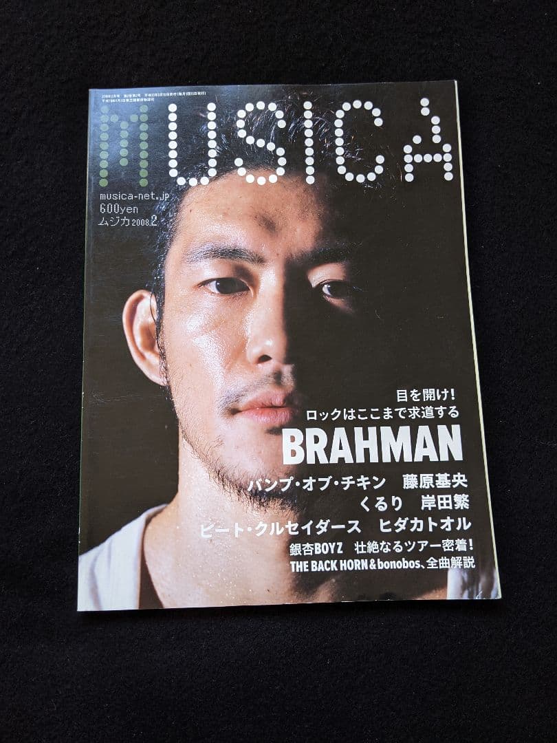 MUSICA くるり 岸田繁 銀杏BOYZ　エレファントカシマシ 宮本浩次