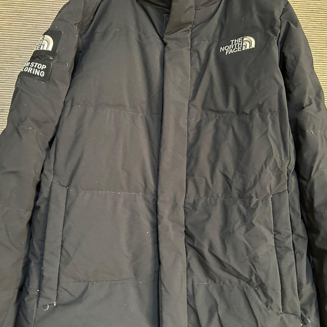 ノースフェイス】2wayロングダウンコート　ベンチコート　子供160ブラックF0