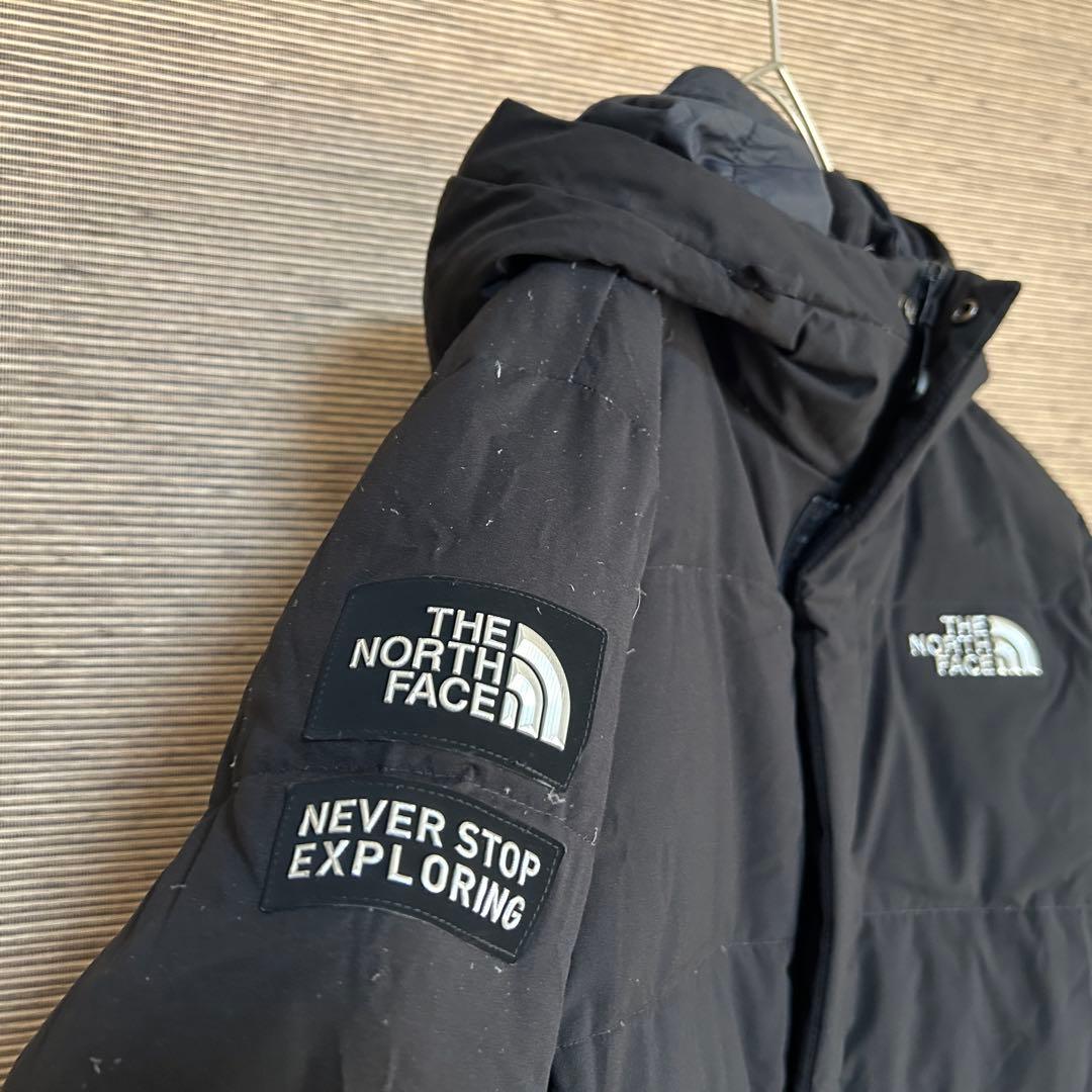 ノースフェイス】2wayロングダウンコート　ベンチコート　子供160ブラックF0