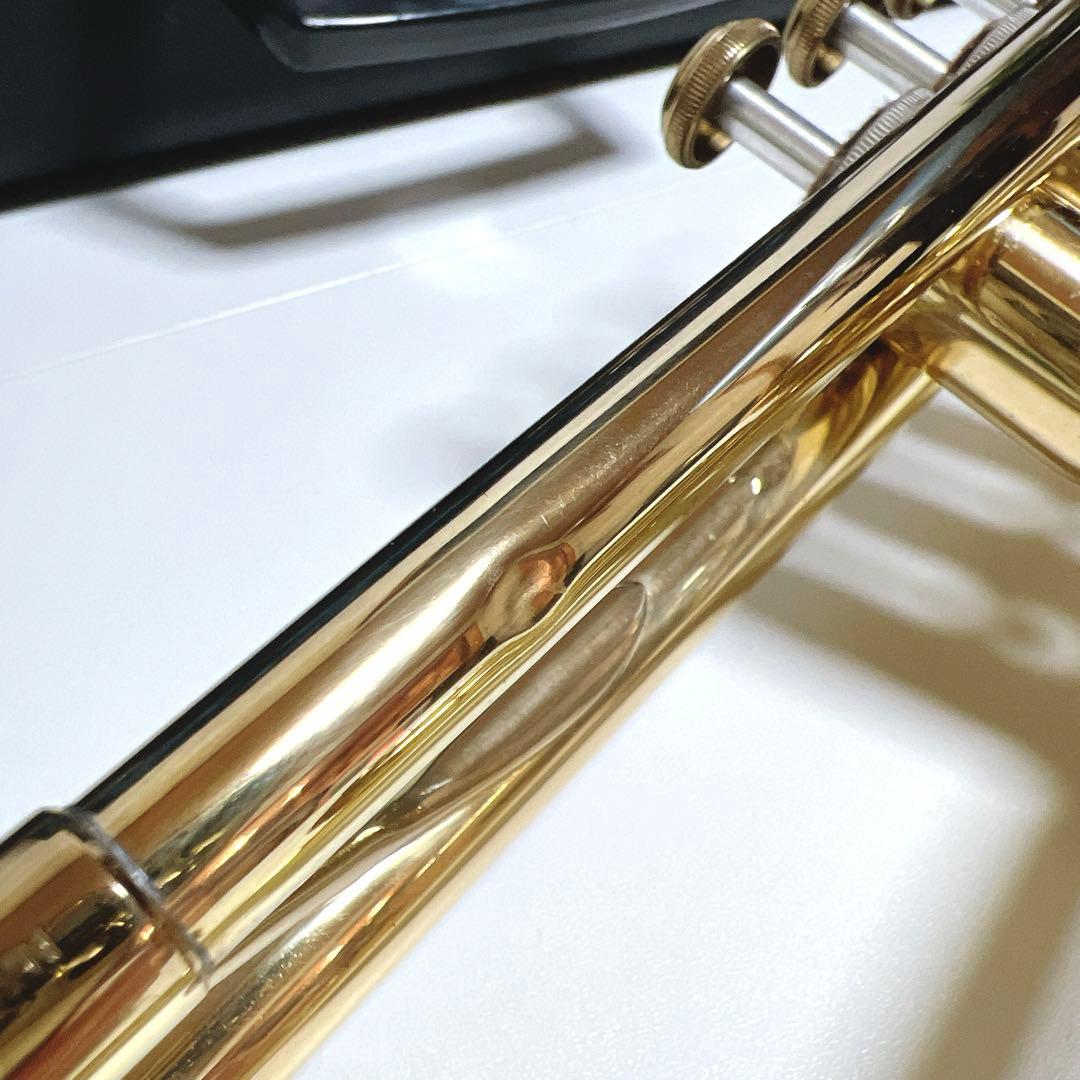 【美品】YAMAHA YTR233トランペット　ヤマハ　YTR-233 吹奏楽