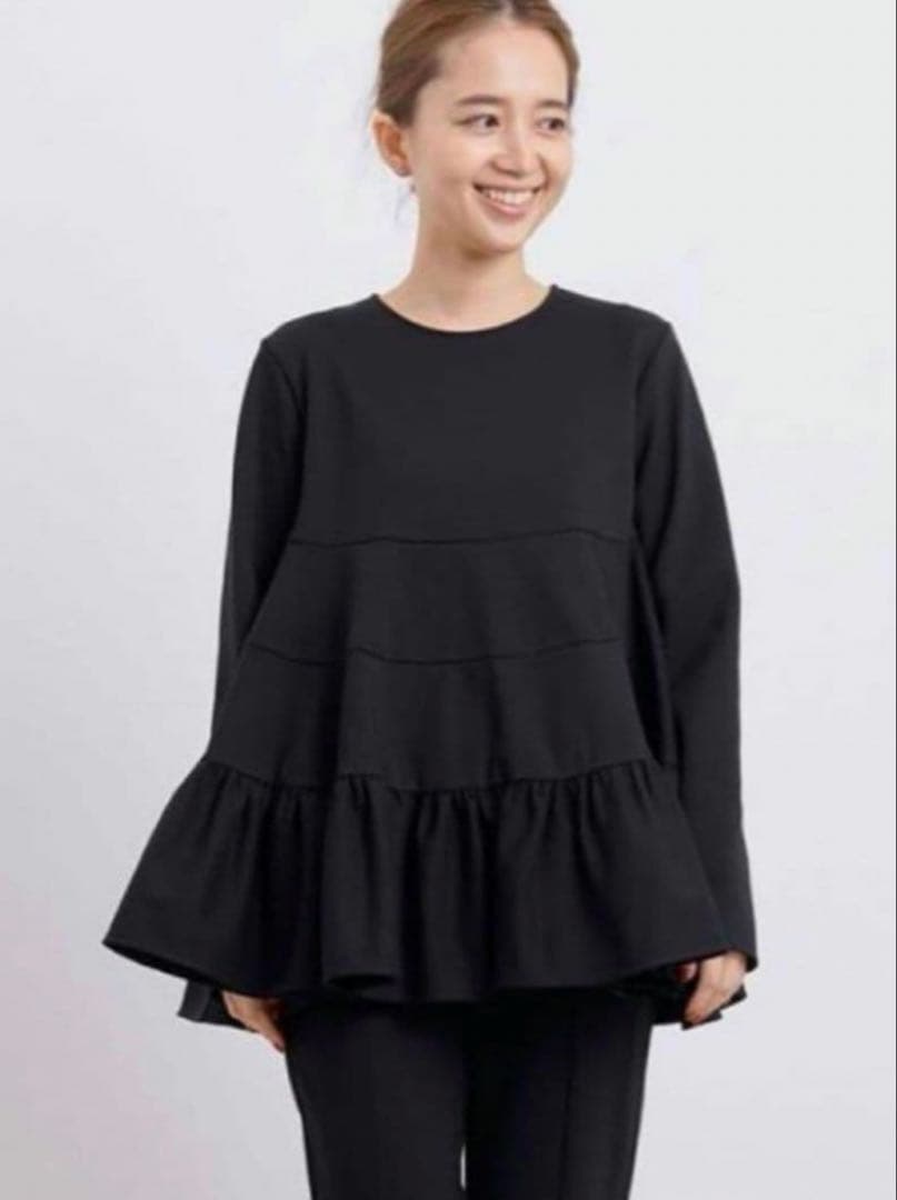 yori ぬくぬくティアードブラウス