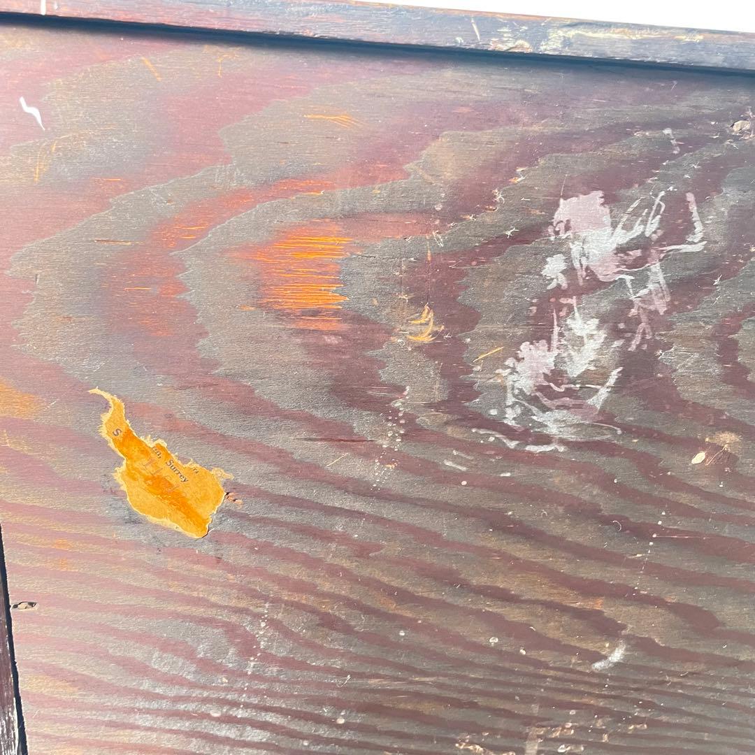 ケンタ　HR396 【アンティーク英国】1930年代　カービング　チェスト