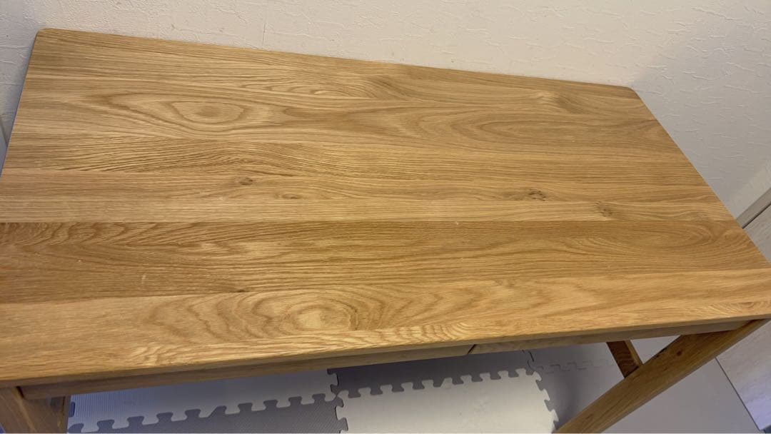 無印良品 机 木製デスク