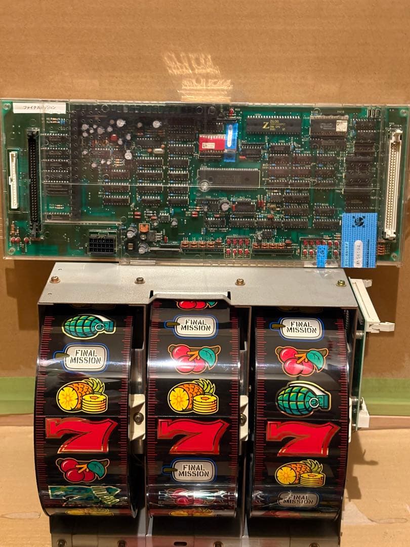 2/7までの出品 4号機ファイナルミッション 基板リールパネル 載せ替えユニット