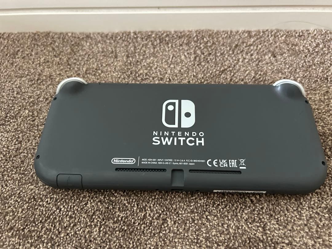 使用頻度少 美品Nintendo Switch Liteグレー　付属品全てあり